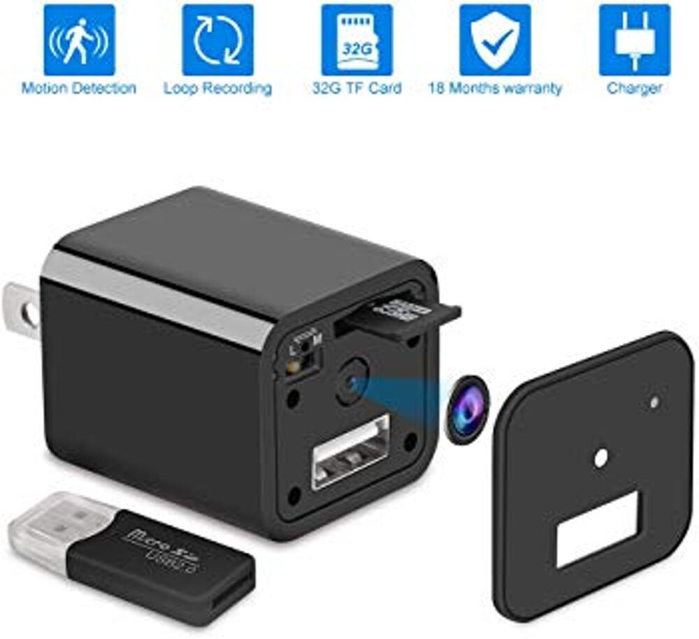 Smart charger best sale spy camera price