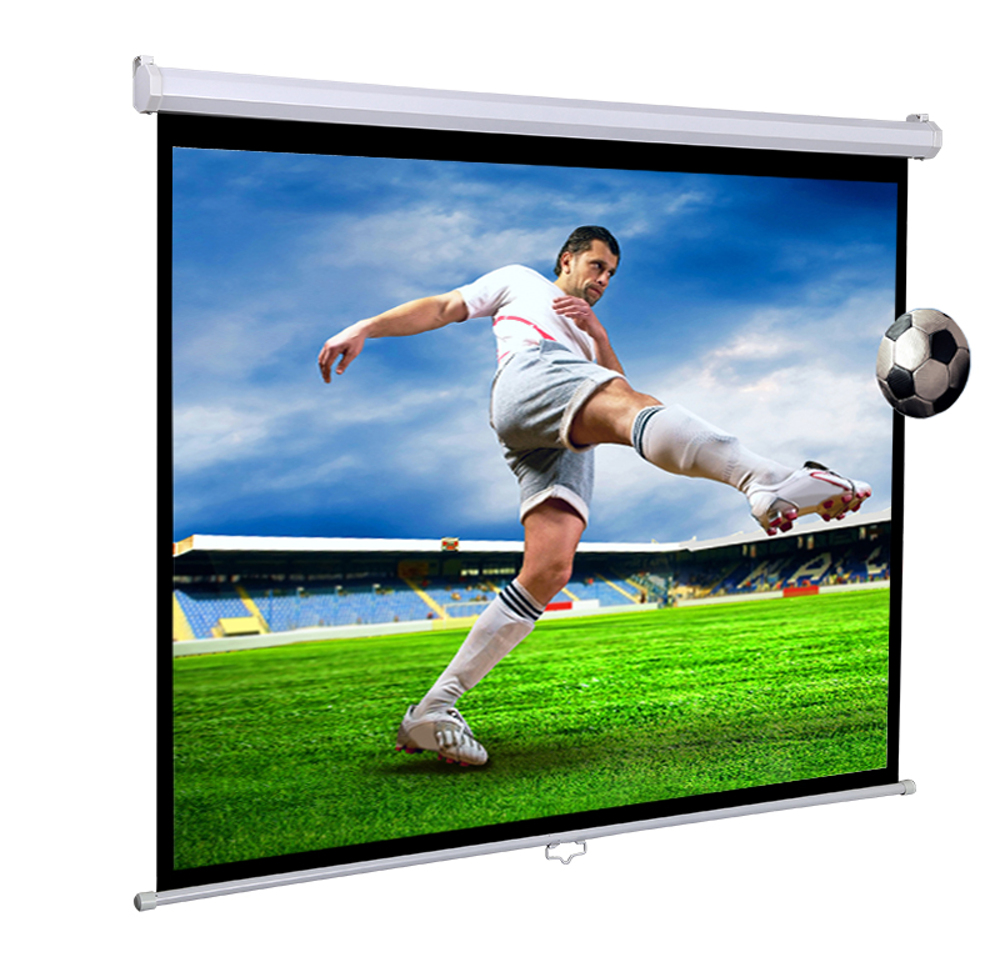 Manual Projector Screen 150 Inches Kupatana