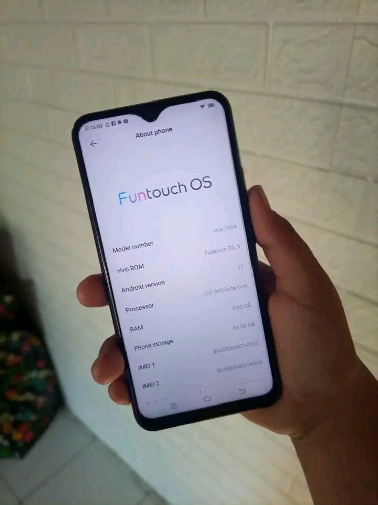 vivo 1904 funtouch os 9