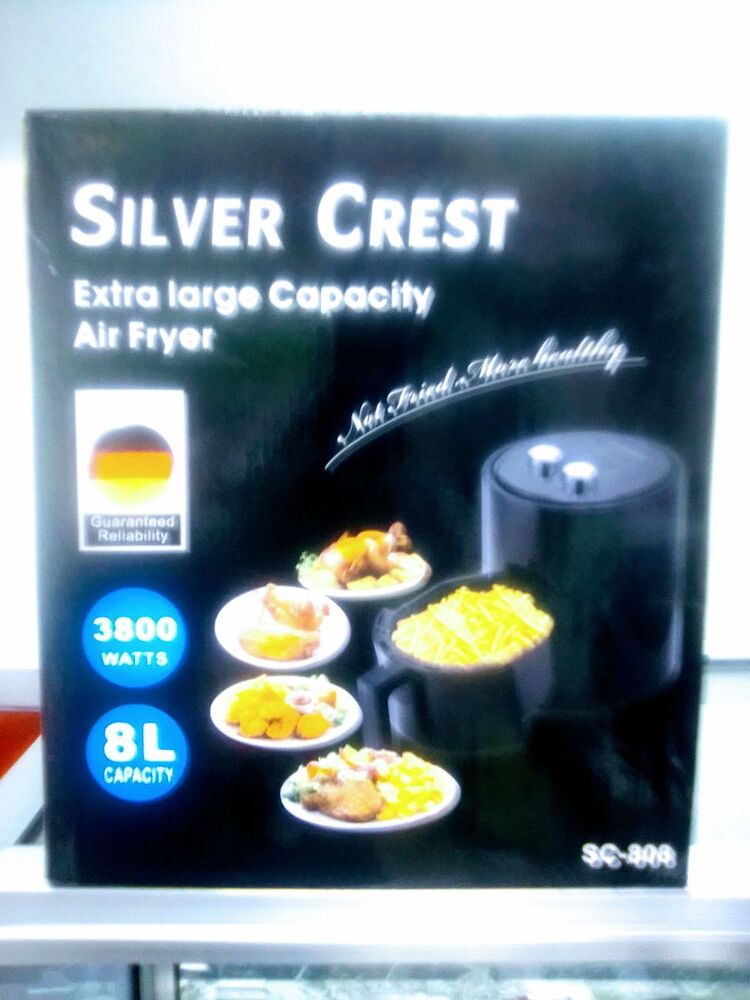 Silver Crest Extra Large Capacity Air Fryer 8L