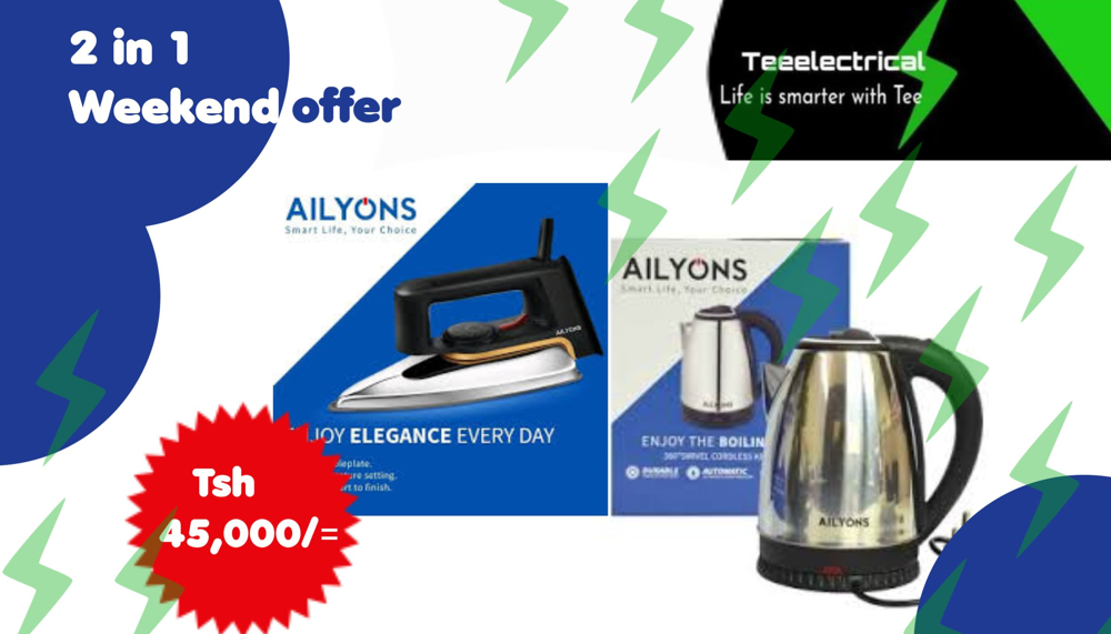 Iron & heater jug combo Kupatana