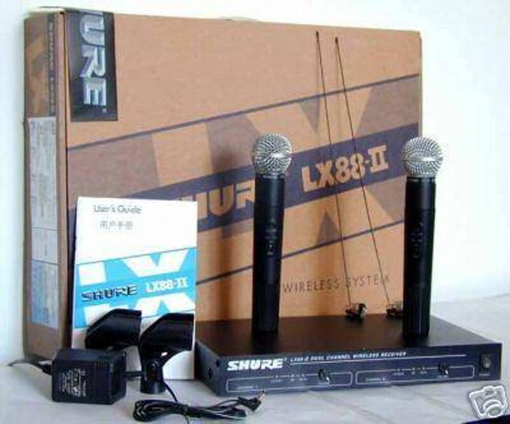 SHURE WIRELESS MIC LX88ii Kupatana