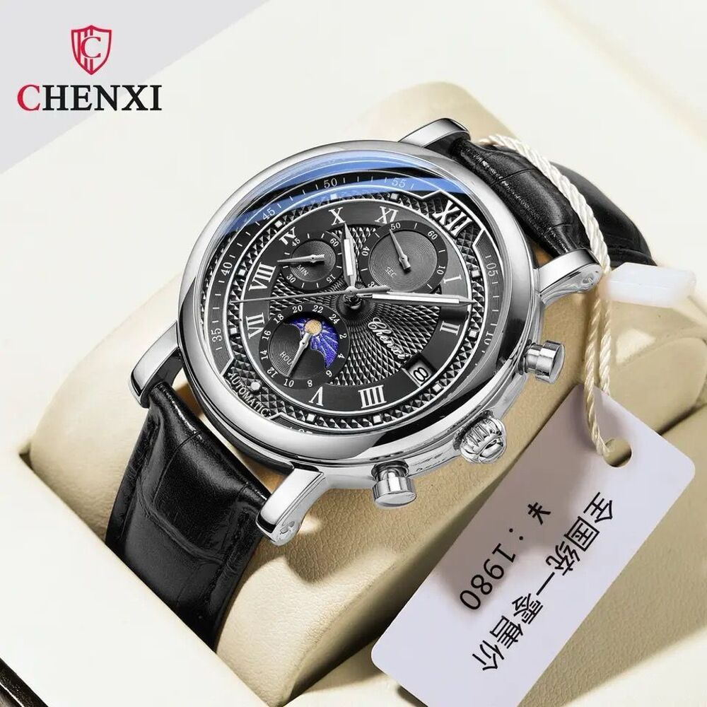 CHENXI Top Brand Automatic Quartz Watch for Men Fashion Casual Waterpr –  Jolly watches