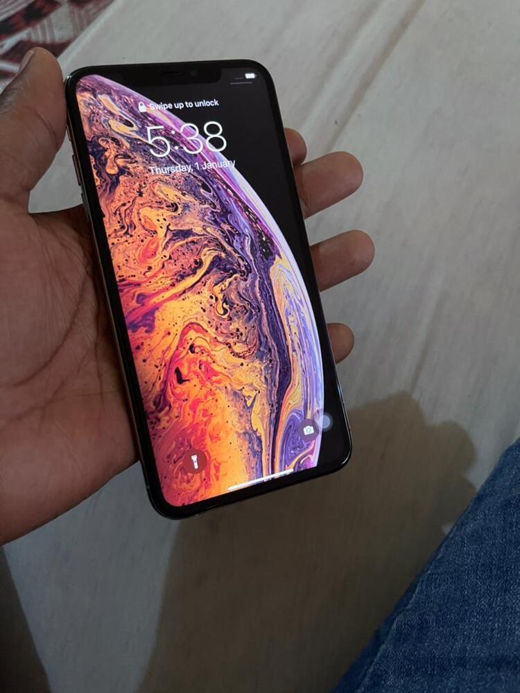 Apple - 【動作確認済み・バッテリー91%】iPhone Xs MAX simフリー256 動作確認済み・バッテリー91%】iPhone Xs MAX simフリー256