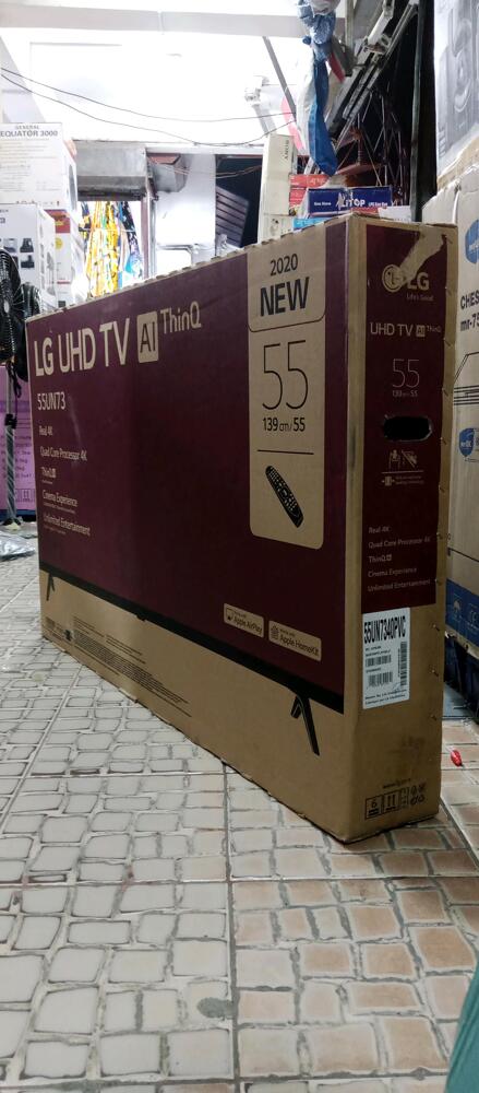 TV LG UHD AI ThinQ 55 LED 4K -Smart tv webOS -Procesador