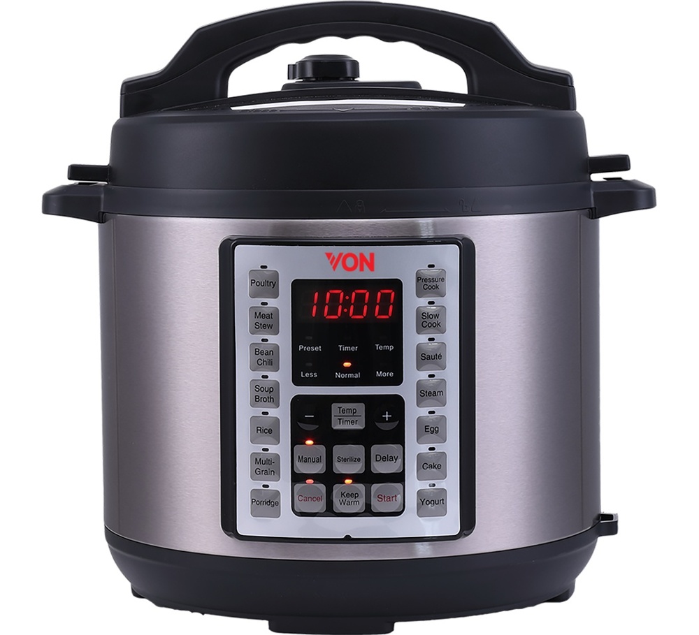 how to use von pressure cooker