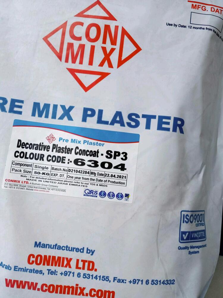 conmix cement plaster
