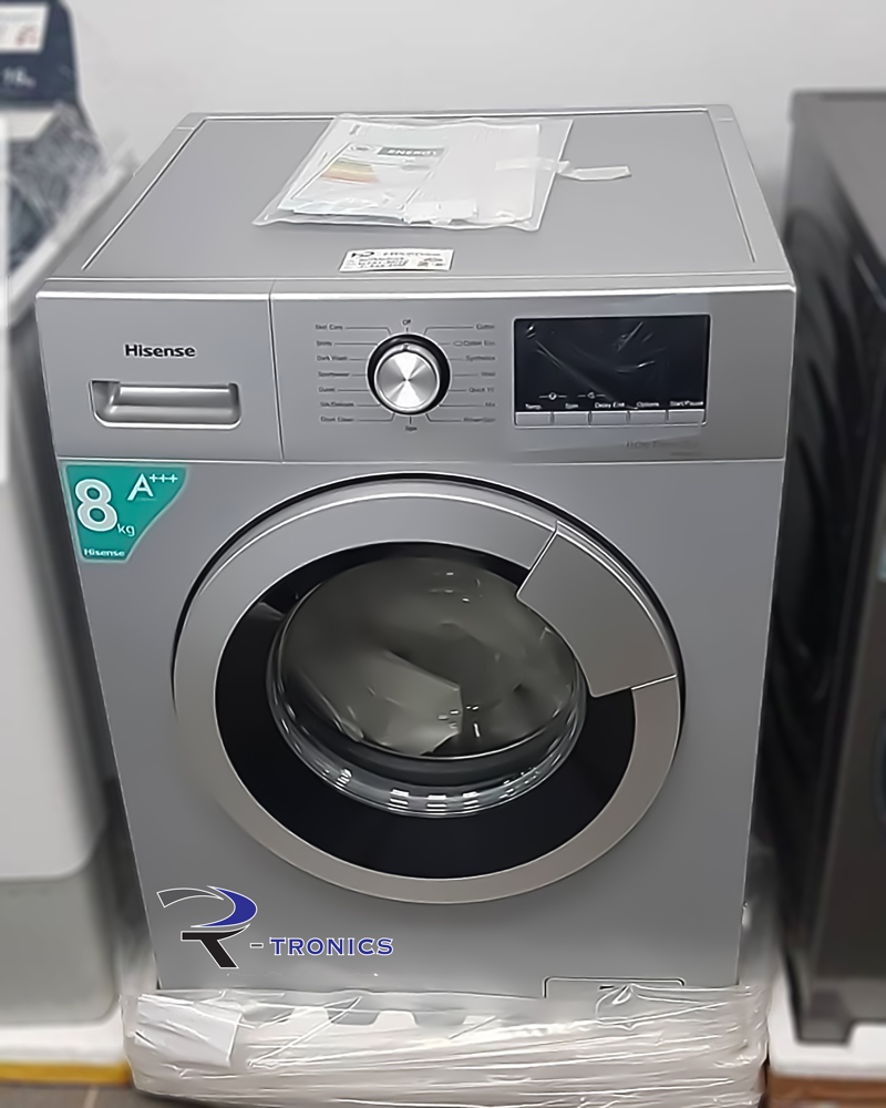 hisense 8kg front load washing machine wfhv8012s