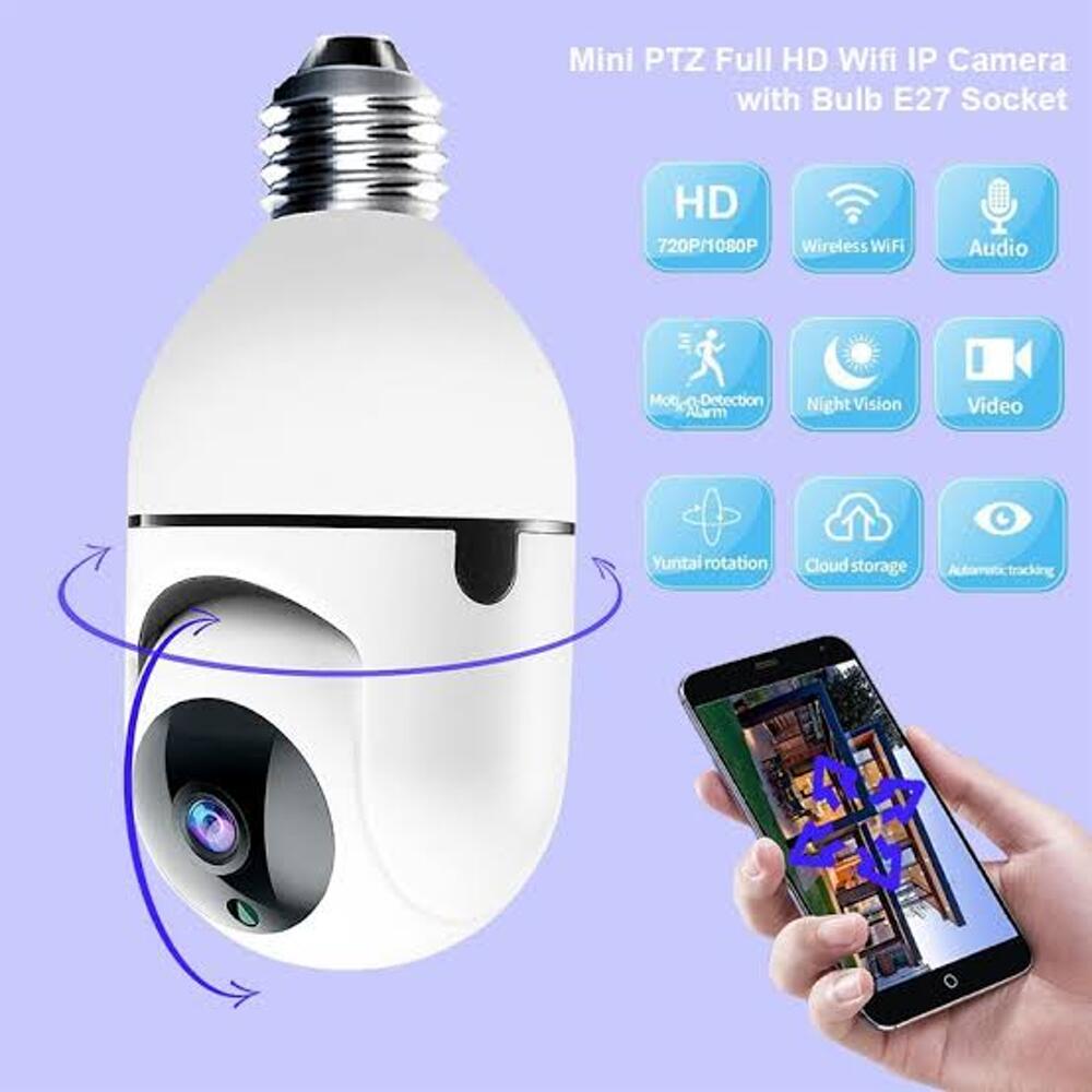 Led bulb with camera hot sale price