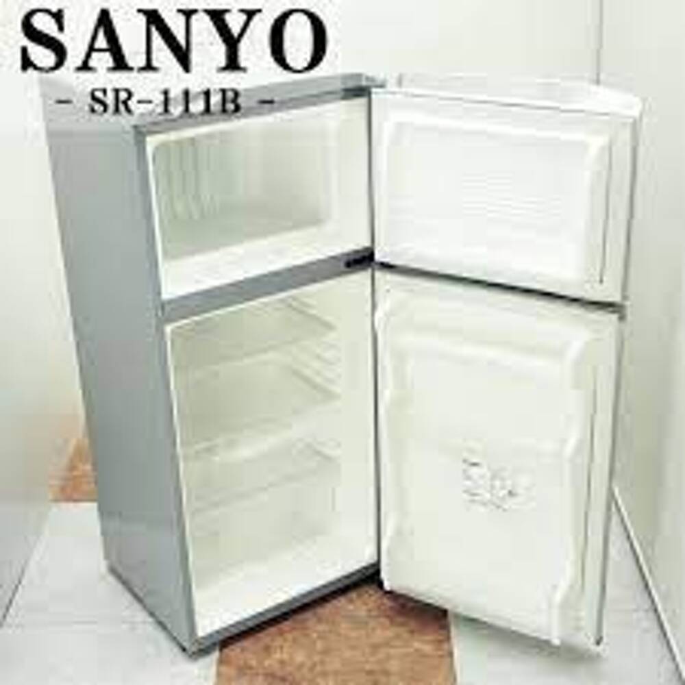 SANYO 直冷式冷凍冷蔵庫 SR-111B(A) - 冷蔵庫・冷凍庫