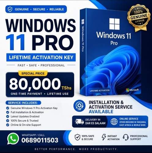 Windows 11 Pro 1 user Key