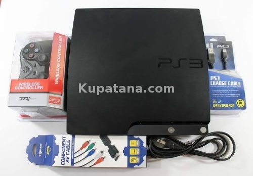 Ps3 Slim With Two Controller | 7 Games Installad 