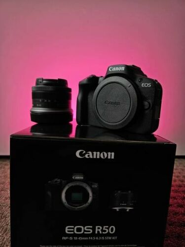 Canon eos R50 + 18-45mm 