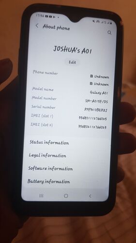 Samsung A01
