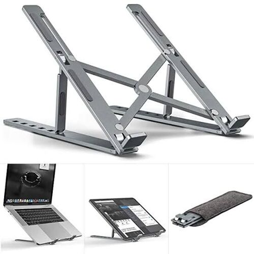Aluminium laptop stand 
