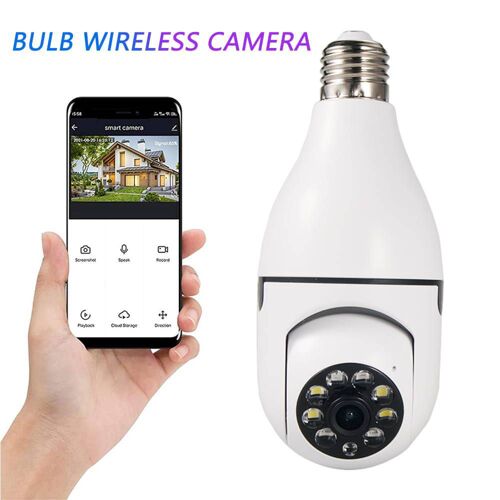 Bulb wireless camera 