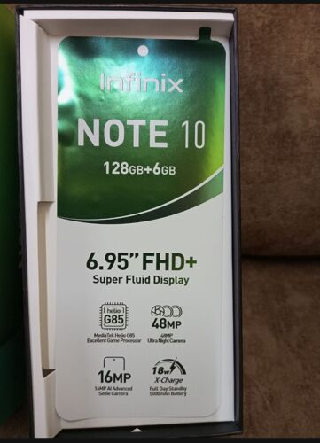 Infinix note 10 128gb 6gb ram