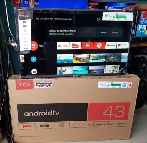 43 TCL smart android Tv 