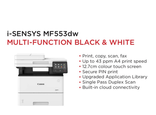 Canon MF 553dw printer