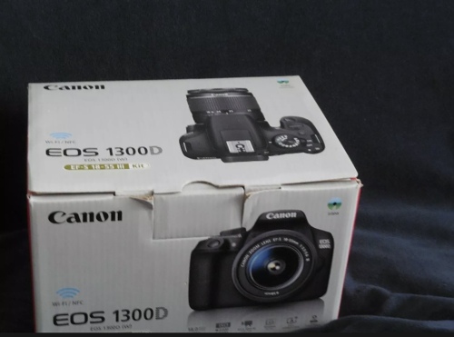Canon EOS 1300D, 18.0MP, 18-55mm Lens