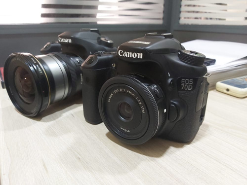 Canon EOS 70D lens 24mm