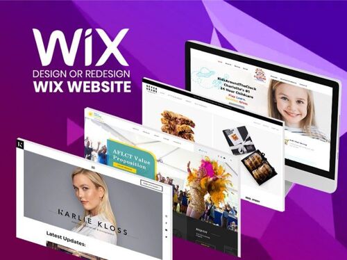 Wix web design, developer