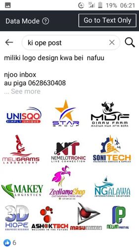 Logo design kwa 25,000 tu