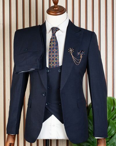 Suti ya kiume ya dark blue 