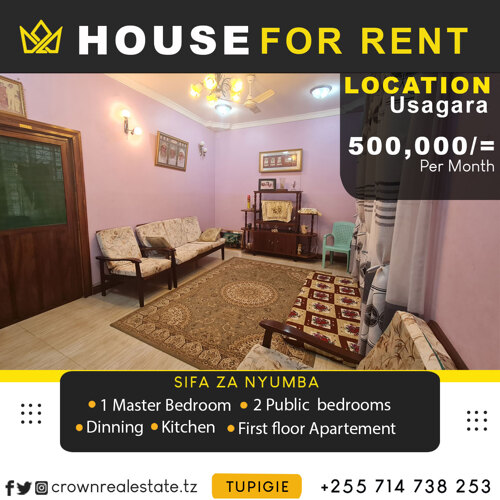 USAGARA HOUSE FOR RENT
