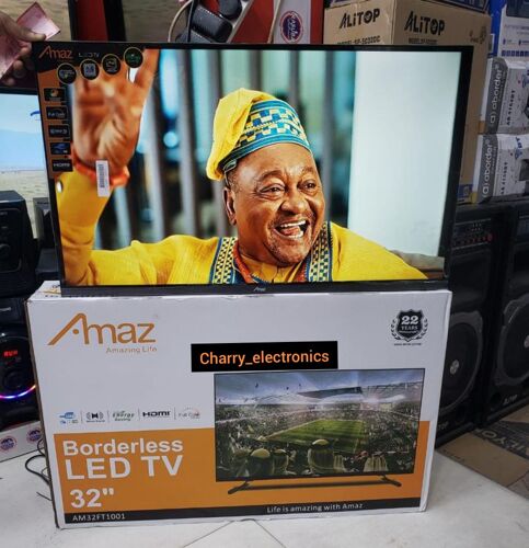 Amaz Frameless LED Tv 32 inch 