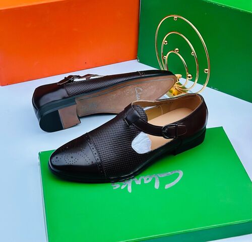 Clarks open shoes vya ngozi