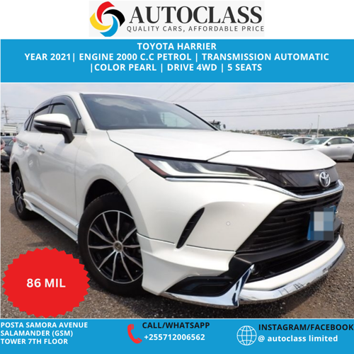 TOYOTA HARRIER Z PACKAGE