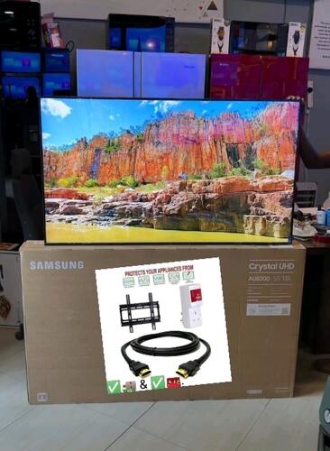 Samsung 55 Class Crystal UHD Smart TV |AU8000(2021).