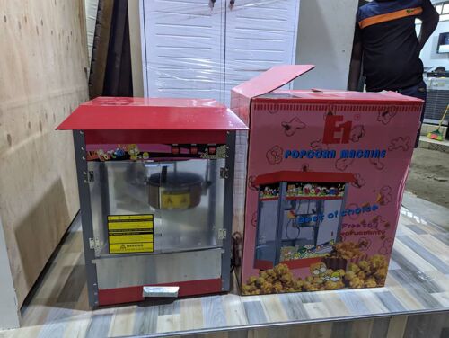 Nauza popcorn machine mpya 