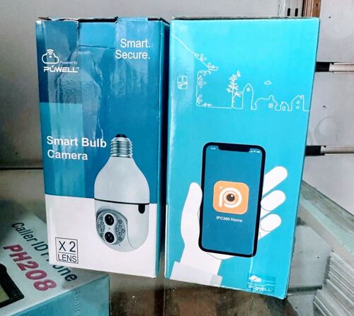 Smart bulb camera