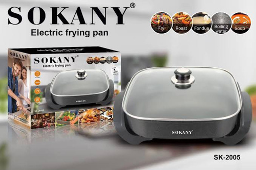 Sokany Electric Frying Pan