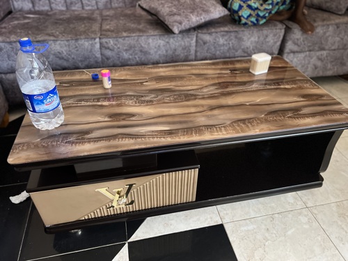 SHOW CASE AND CENTRE TABLE 