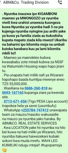 NYUMBA IPO MWONGOZO 