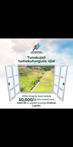 Miliki kiwanja Kwa 50000 Tu