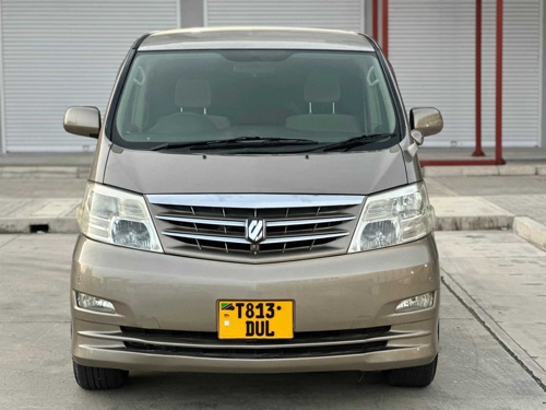 TOYOTA ALPHARD GOLD 2006