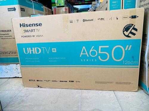 HISENSE SMART 4K UHD TV FRAMELESS INCH 50