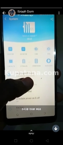 Simu TECNO camonX.  GB 64