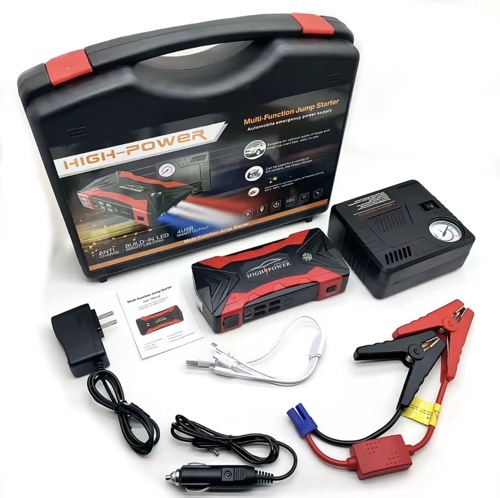 Multi-function jump starter🔥