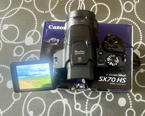 Canon Sx 70 HS (brand new)