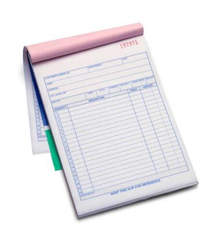 Receipt book printing (vitabu vya risiti)