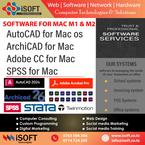 SOFTWARES FOR MAC