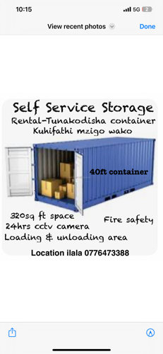 40ft container Storage rental 