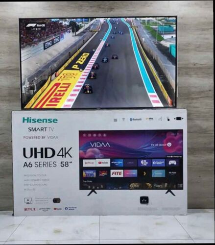 58 hisense smart 4K tv 