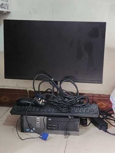 HP DESKTOP FULL SET + DELL CPU