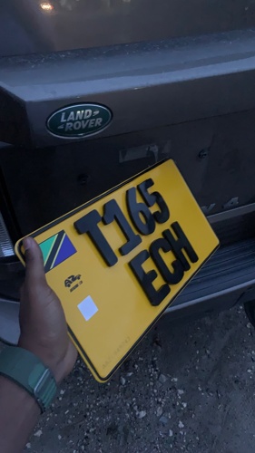 3D Plate Number